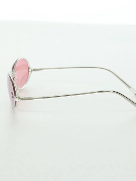 CHANEL COCO Mark Sunglasses plastic Clear 5044-B CC Auth YKZ1409M main image 9